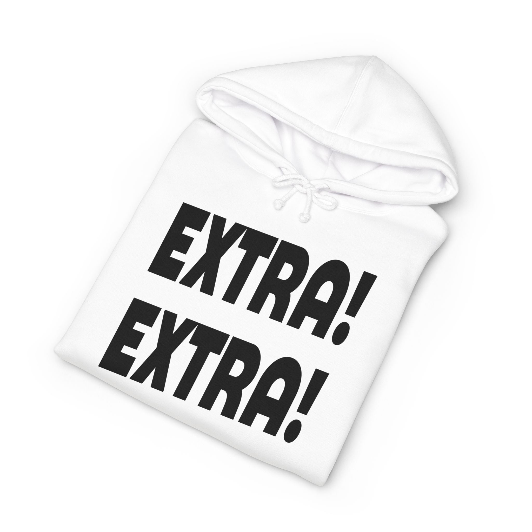 Extra! Extra! Heavyweight Hooded Sweatshirt