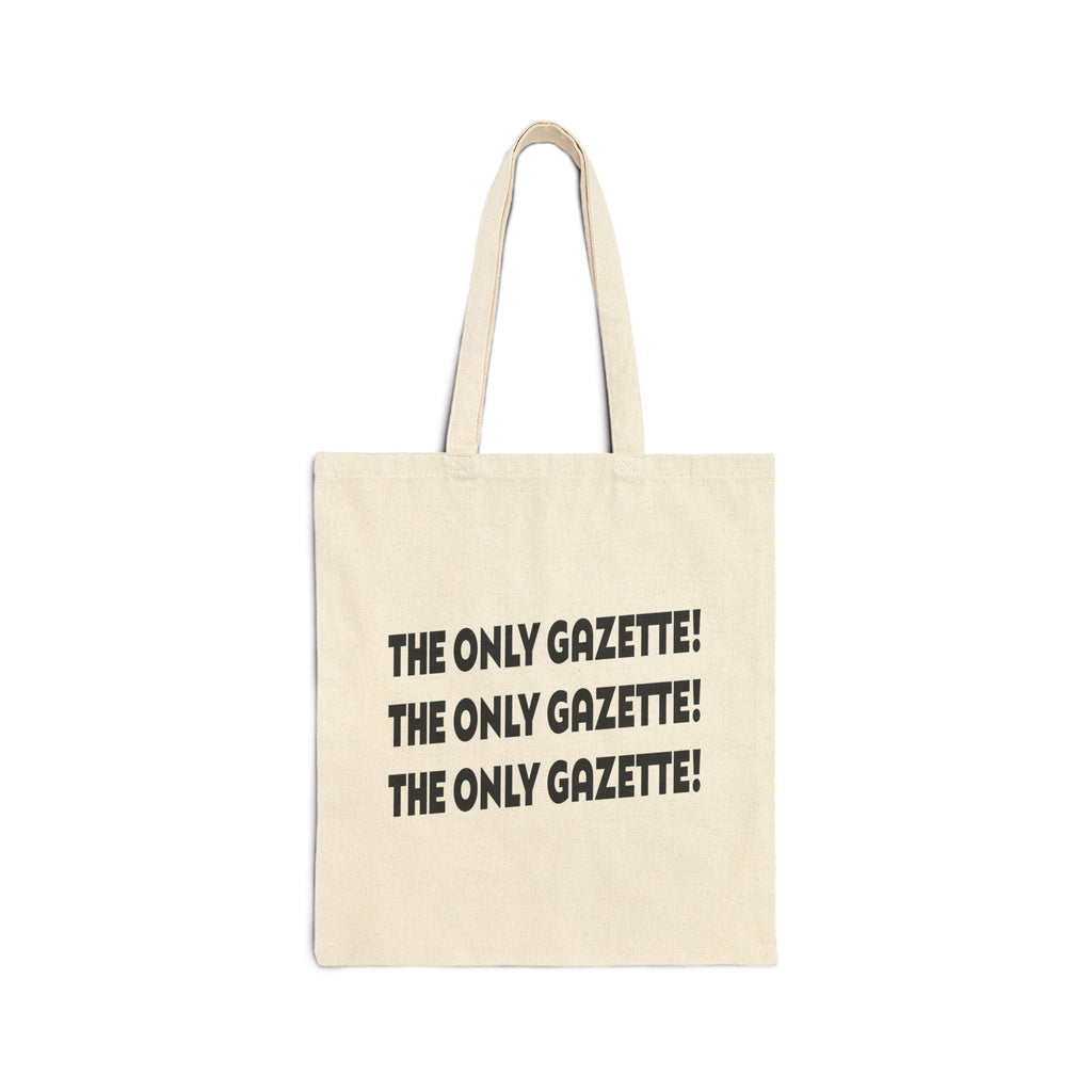 Extra! Extra! Cotton Canvas Tote Bag