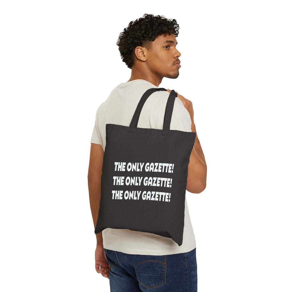Extra! Extra! Cotton Canvas Tote Bag